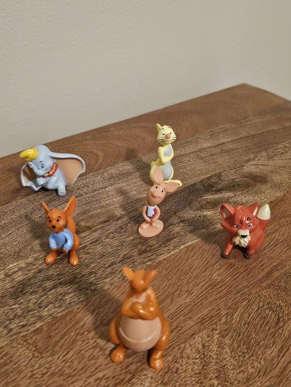 Lot Of 6  Walt Disney  Figure Toys
